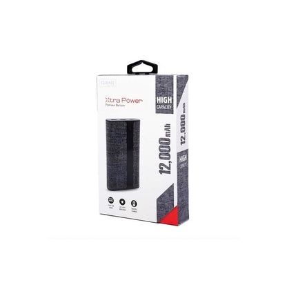 XTRA POWER Portable Battery High Capacity 12,000mAh: Dual Port Charging for Ultimate Convenience