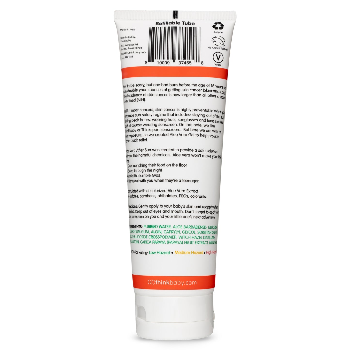 Thinkbaby Aloe After Sun Lotion