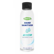 4oz Hand Sanitizer 70% Alcohol for Effective Germ Protection