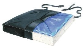 Skil-Care™ Thin-Line Seat Cushion  20 W X 16 D X 1 H Inch Foam / Gel