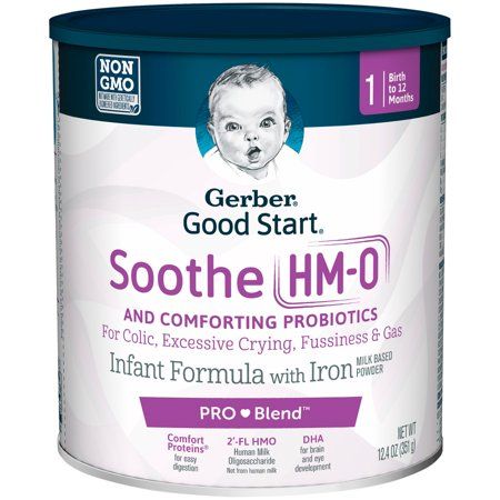 Gerber Good Start Soothe (HMO) Non-GMO 12.4 oz. Can Powder Advanced Formula for Calm and Comfort