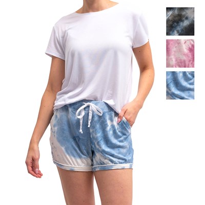 Hello Mello Dyes The Limit Lounge Shorts 2.0 Unwind in Hand-Dyed Comfort!