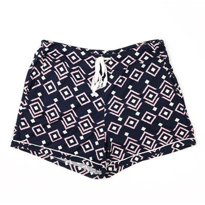 Hello Mello Dreamscape Lounge Shorts Unwind in Style and Comfort