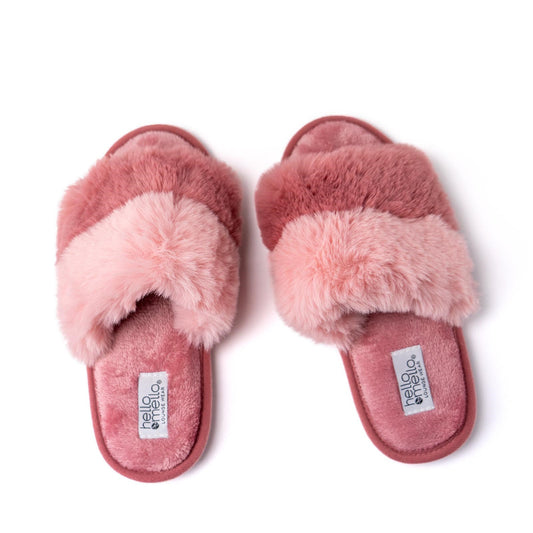 Hello Mello Cotton Candy Puff Slippers Walk on Clouds of Cozy Comfort