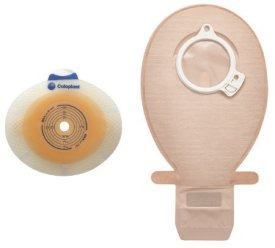 SenSura Click Ostomy Barrier With ¾ Inch Stoma Opening - Pre-Cut for Convenience and Security (5/BX)