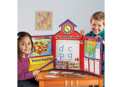 Pretend & Play School Set - Educational Toy for Imaginative Learning (Ages 3+), Develops Essential Skills