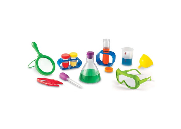 Primary Science Lab Set - Educational STEM Kit for Hands-On Learning Enhances Math and Fine Motor Skills