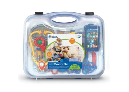 Learning Resources Junior Doctor Play Set Explore Medical Adventures with Realistic Tools