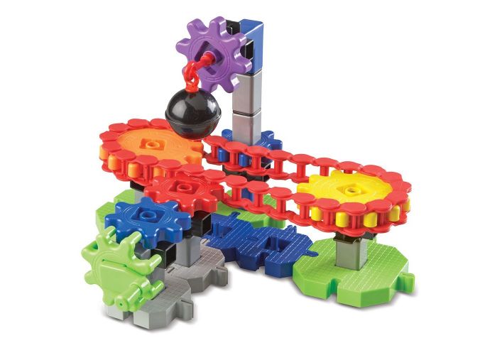 Learning Resources Gears Galore 60-Piece Starter Set Engaging Engineering Games