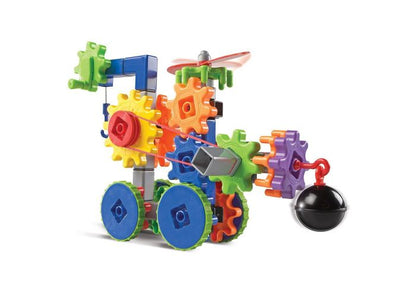 Learning Resources Gears Galore 60-Piece Starter Set Engaging Engineering Games