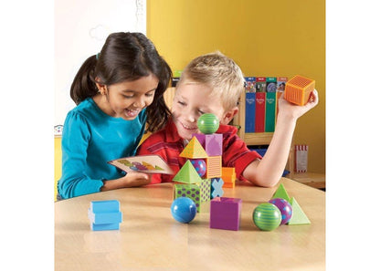 Mental Blox Critical Thinking Game - Boost Cognitive Skills with 20 Chunky Blocks and Activity Cards
