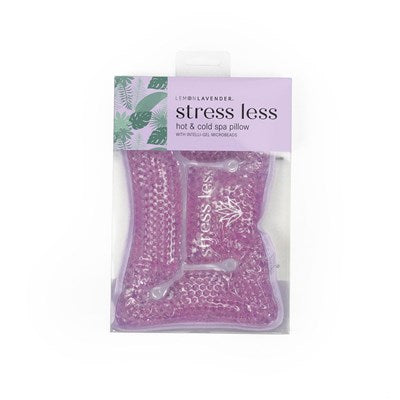 Lemon Lavender Stress Less Hot & Cold Spa Pillow Intelligently Designed for Relaxation and Comfor