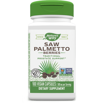 Nature's Way - Saw Palmetto Berries - 100 Capsules