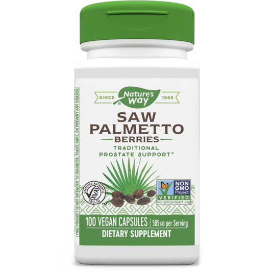 Nature's Way - Saw Palmetto Berries - 100 Capsules