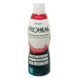 ProHeal Oral Protein Supplement, Cherry Splash - 30 oz. Each/Case - Sugar-Free, Lactose-Free, Gluten-Free