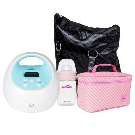 SpeCtra S1 Single Electric Breast Pump Kit (Rechargeable) Efficient, Portable, and Complete Solution