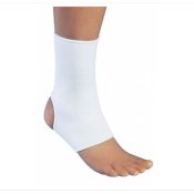 ProCare Ankle Sleeve Mild Compression and Support, Open Heel Design, Heavy-Duty Elastic Anklet