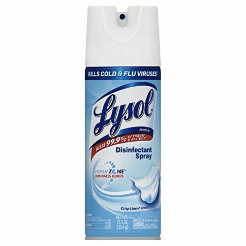 Lysol®Disinfectant Cleaner Alcohol Based Liquid 12 oz-CRISP LINEN SCENT
