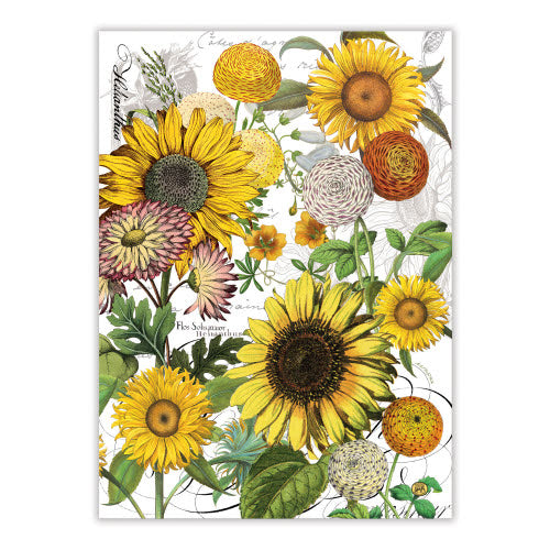 Sunflower Radiance Vibrant Kitchen Towel