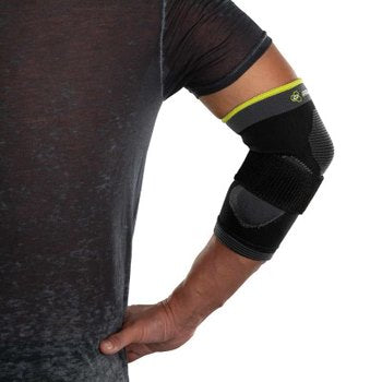 ANAFORM Deluxe Knit Knee Brace Advanced Compression and Stylish Support for Pain Relief in Black/Slime