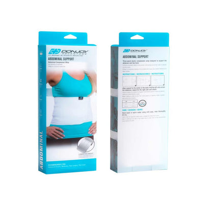 Abdominal Support Binder Relief for Abdominal Strains, Weakness, Post-Surgery, and Post-Natal Recovery