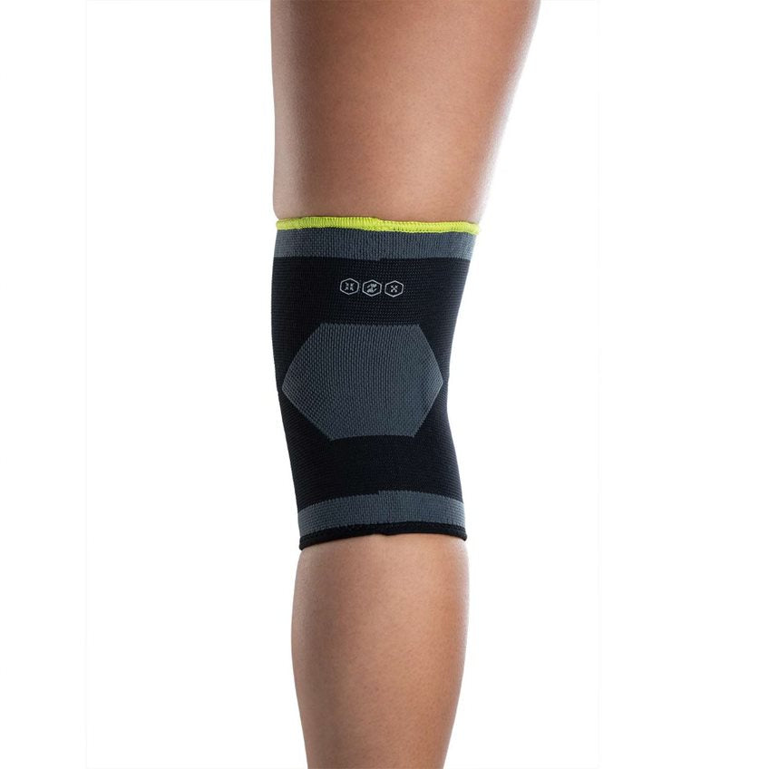 Anaform Knit Knee Sleeve Black Slime Pain Relief for Mild Sprains, Strains, and Overuse Injuries