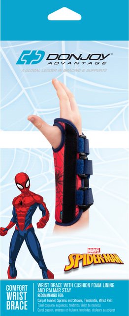 Spiderman Comfort Wrist Brace Ultimate Support for Superhero Joints