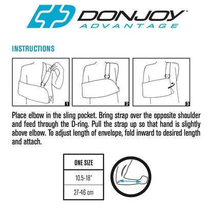 Premium Comfort Shoulder Arm Sling Universal Size for Optimal Shoulder Immobilization