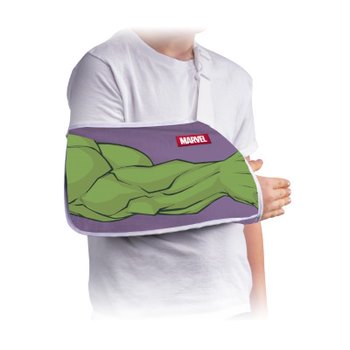 HULK SHOULDER ARM SLING Adjustable, Breathable, and Lightweight Support for Pediatric and Youth Sizes