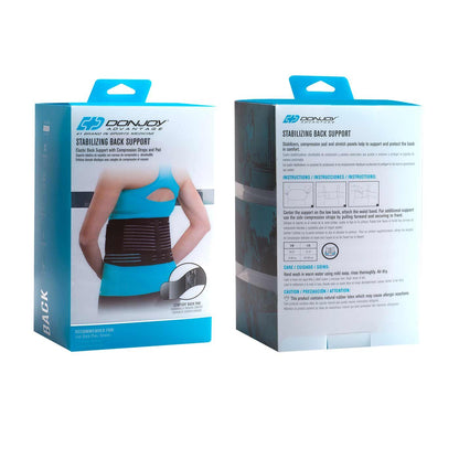 Stabilizing Back Support Targeted Relief for Low Back Pain, Strains, and Ultimate Lumbar Comfort