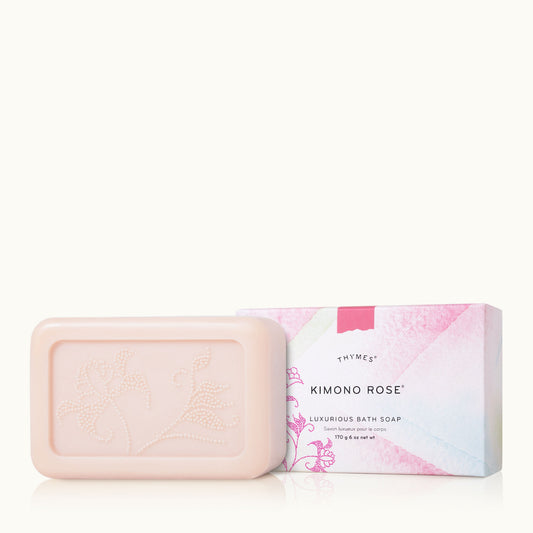 Kimono Rose Luxurious Bath Soap Nourishing Floral Indulgence