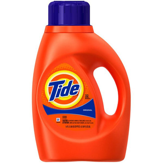 Tide Ultra Concentrated Liquid Laundry Detergent, Original 50 fl oz