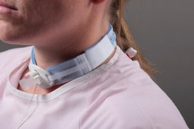 Dale Tracheostomy Tube Holder Adult (10/Box) - Secure and Comfortable Neckband Design
