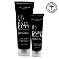 Pain in the Butt Diaper Rash Cream 3oz Zinc Oxide Infused, Gentle Care for Tiny Humans