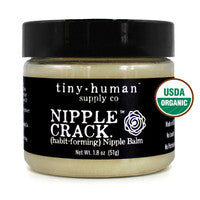 Certified Organic Nipple Crack Balm Lanolin-Free, Petroleum-Free Care