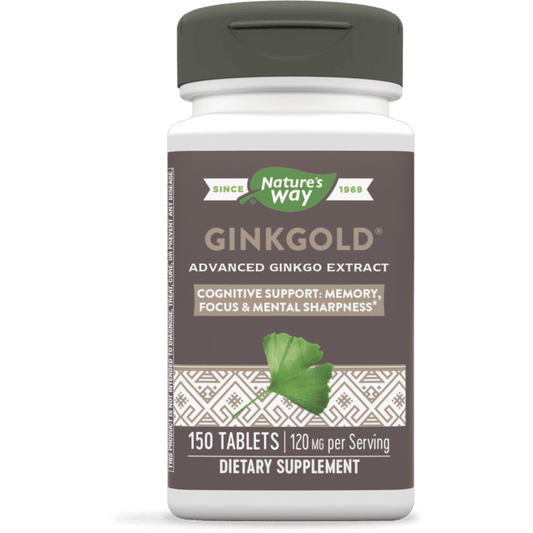 Nature's Way - Ginkgold 60 Mg - 150 Tablets